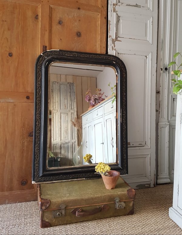 Miroir ancien style Louis Philippe